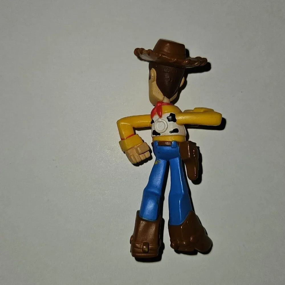 4 Disney Toy Story Woody Cowboy Figures Lot Cake Topper Small 3